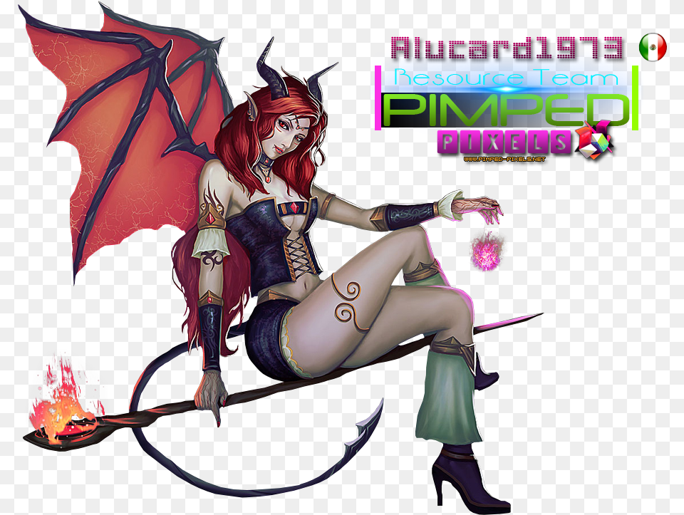 Succubus Cartoon, Book, Comics, Publication, Adult Png Image