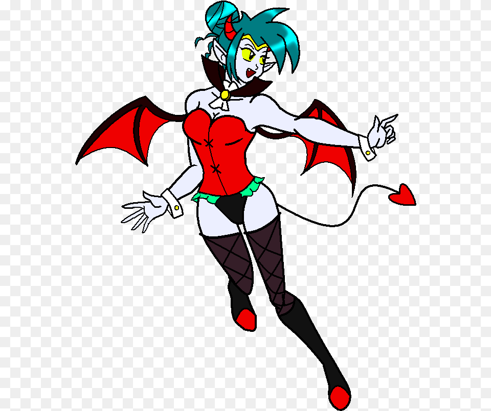 Succubus Shantae By Nickyvendetta Shantae Succubus, Book, Comics, Publication, Baby Png