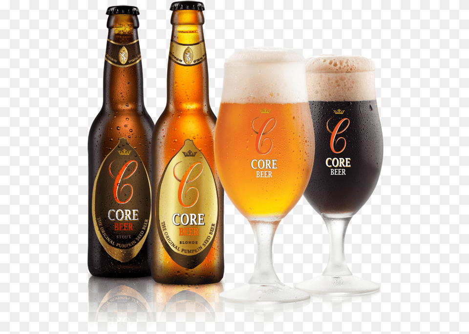 Succumb To The Pleasure Provided By This Aromatic New Core Beer, Alcohol, Beverage, Glass, Lager Png Image