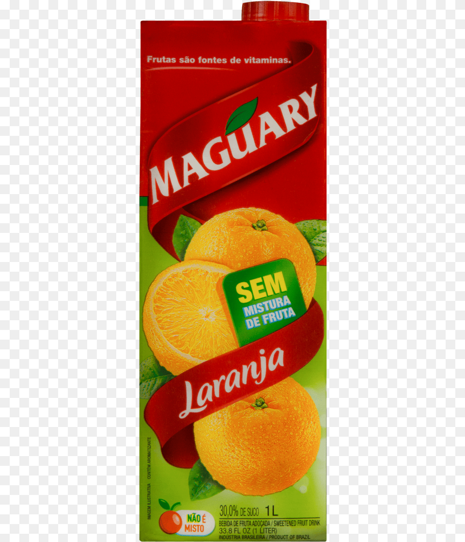 Suco De Laranja Maguary 1 Litro, Citrus Fruit, Food, Fruit, Orange Png