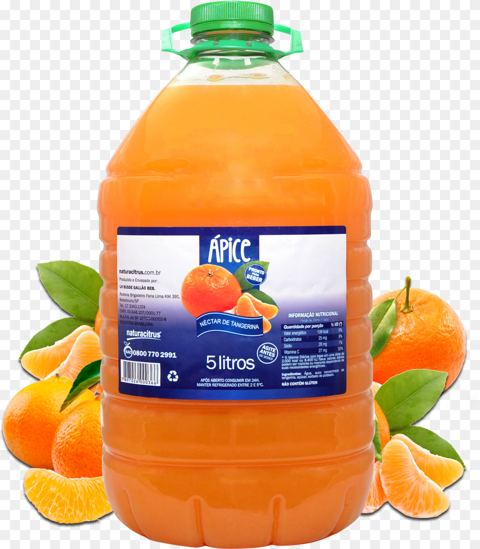 Suco Laranja 5 Litros, Beverage, Juice, Citrus Fruit, Food Free Transparent Png