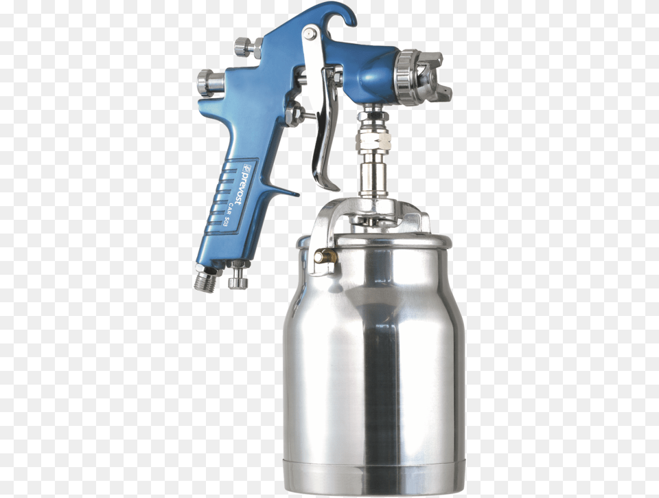 Suction Feed Spray Gun For Technical Spray Painting Meiji Spray Gun, Can, Spray Can, Tin, Device Free Transparent Png