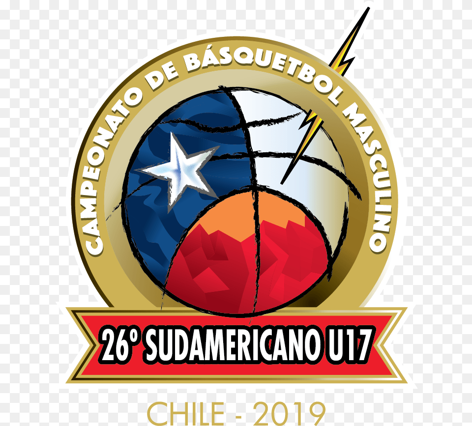 Sudamericano De Basquet U17 Chile 2019, Logo, Badge, Symbol, Emblem Png