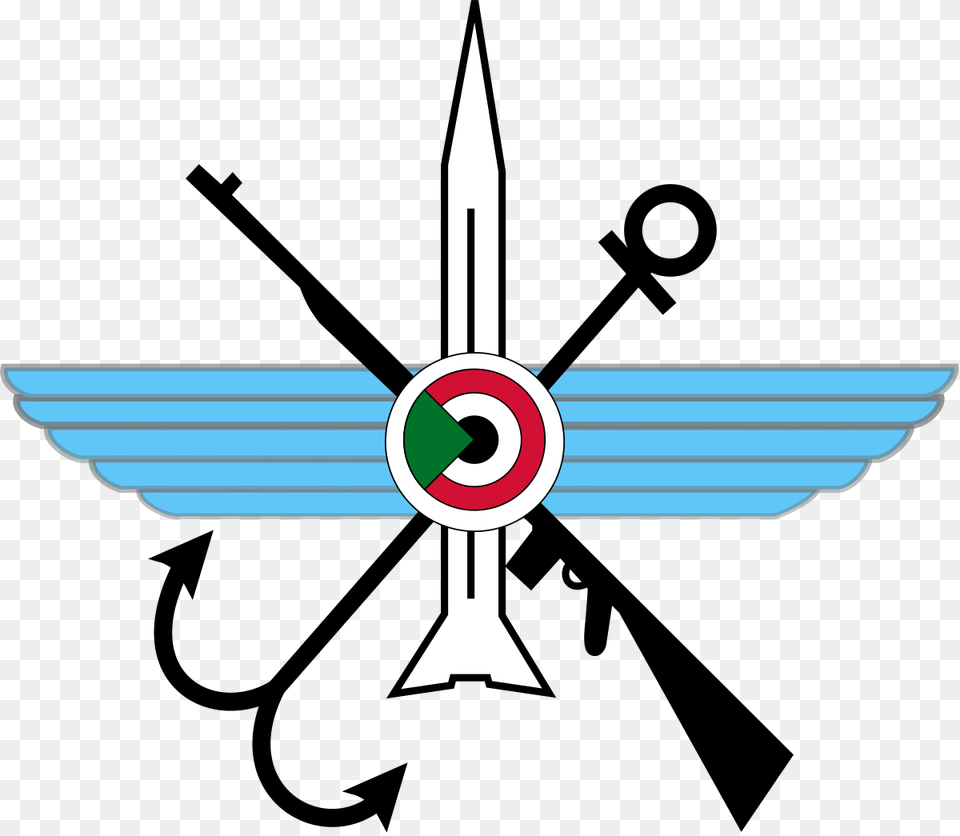 Sudanese Armed Forces, Emblem, Symbol, Rocket, Weapon Free Png Download