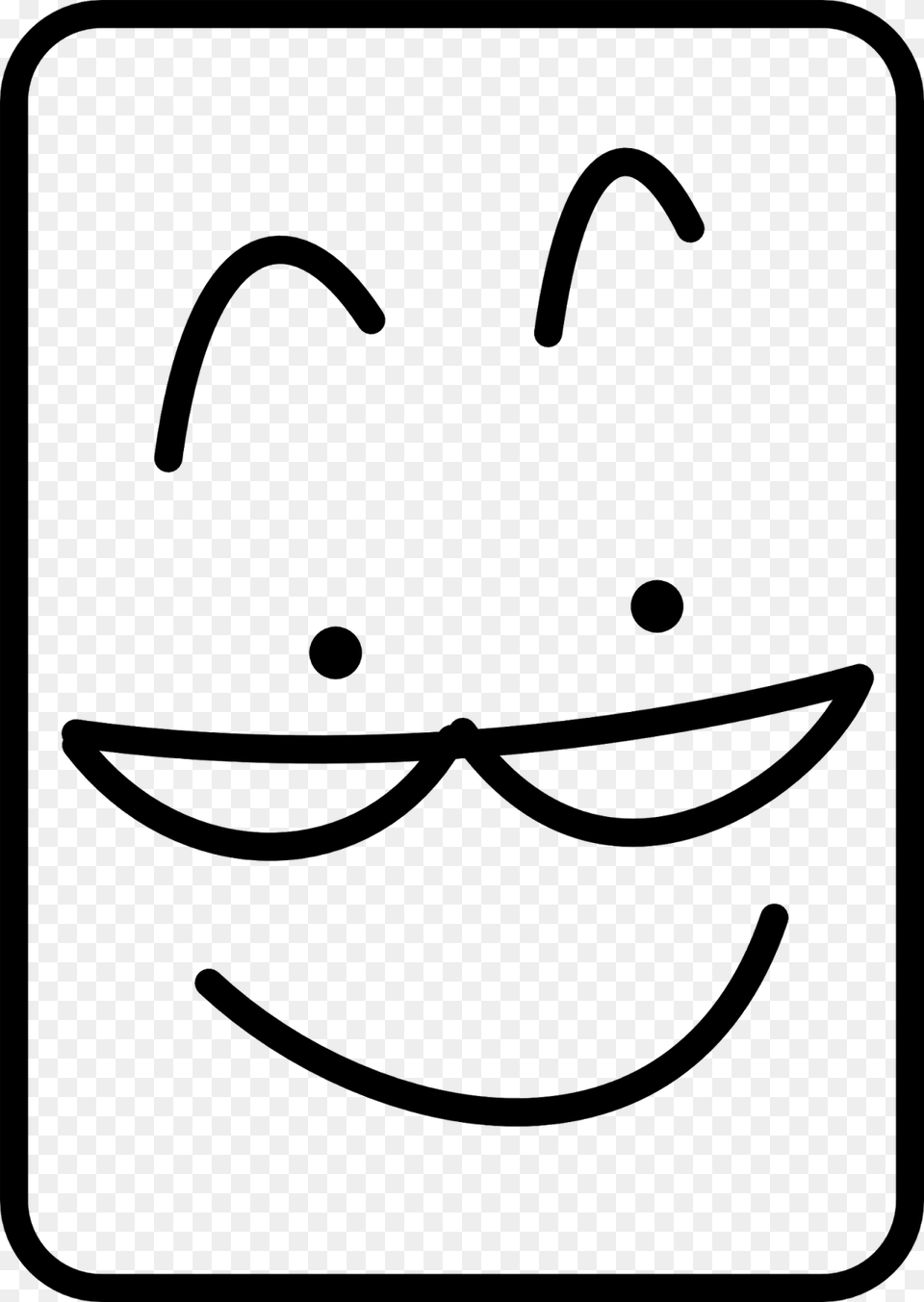 Suddenly Sackull Has Changed Into Rounded A4 Scale Smiley, Gray Png