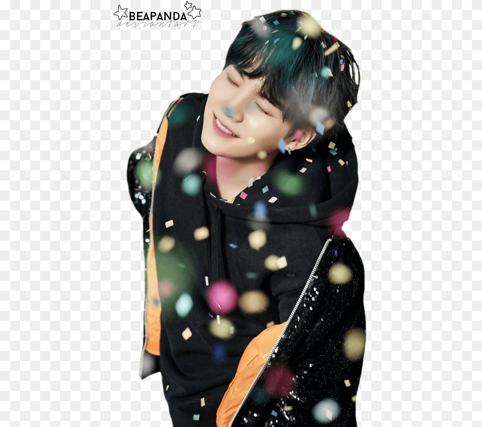 Suga Bts Confetti, Portrait, Photography, Face, Person Png Image