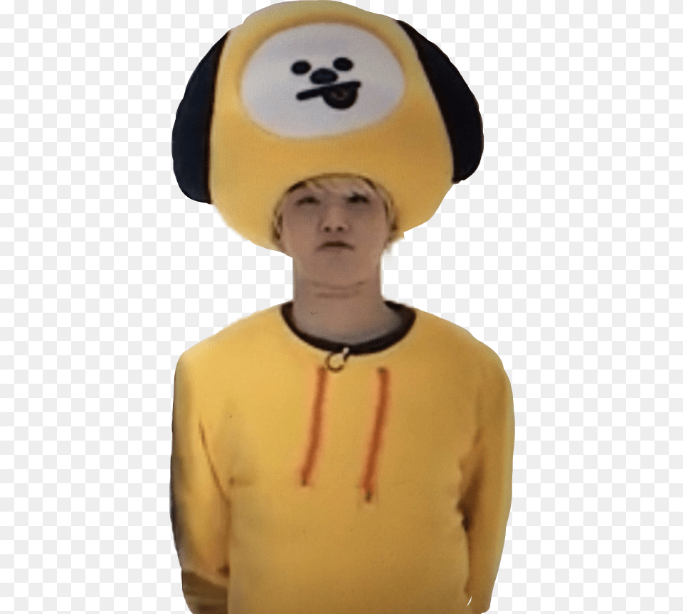 Suga Chimmy Bt21 Bt21chimmy Freetoedit Chimmy Suga, Cap, Clothing, Hat, Person Free Transparent Png