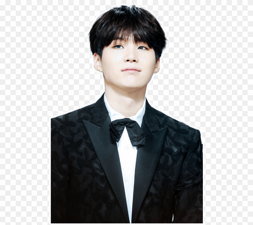 Suga Yoongi Kpop Bts Suga Bts Transparent, Accessories, Tie, Clothing, Suit Free Png