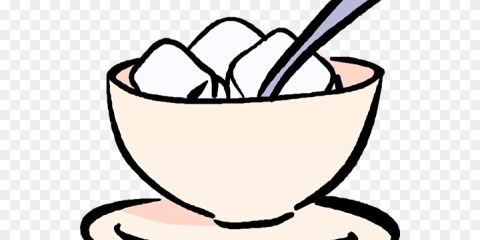Sugar Clipart Sugar Bowl Cartoon Transparent Sugar, Cutlery, Spoon, Food, Meal Free Png Download