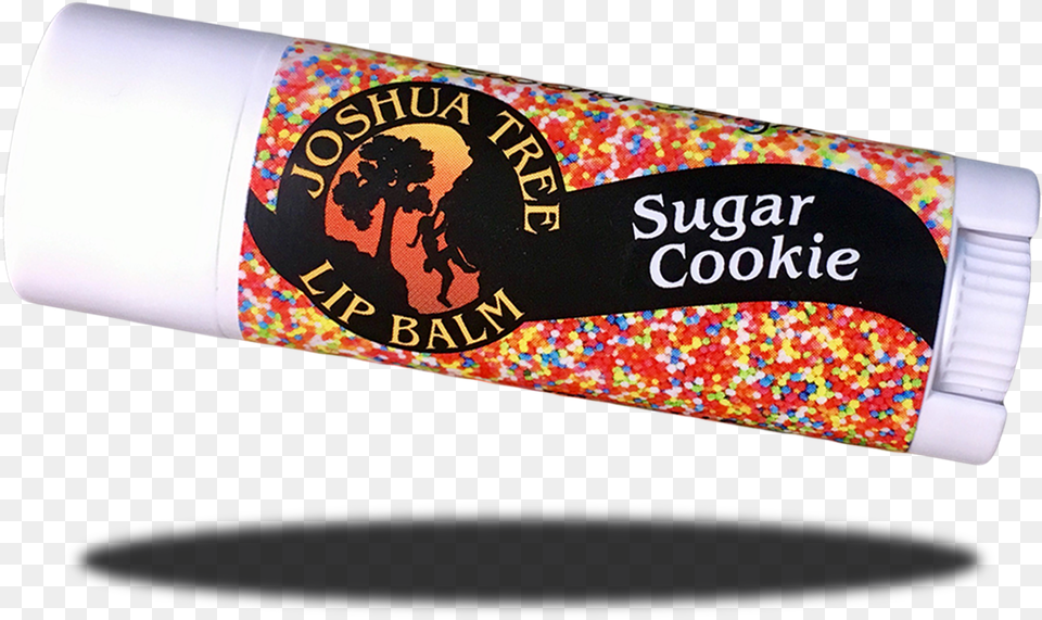 Sugar Cookie Lip Balm Cylinder, Sprinkles Png Image