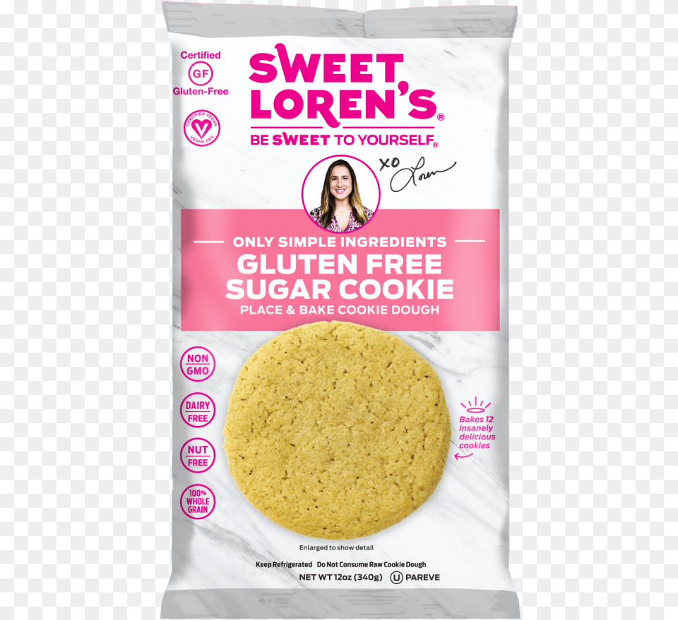 Sugar Cookie Sweet Lorens Gluten Cookies, Sweets, Food, Adult, Person Free Transparent Png