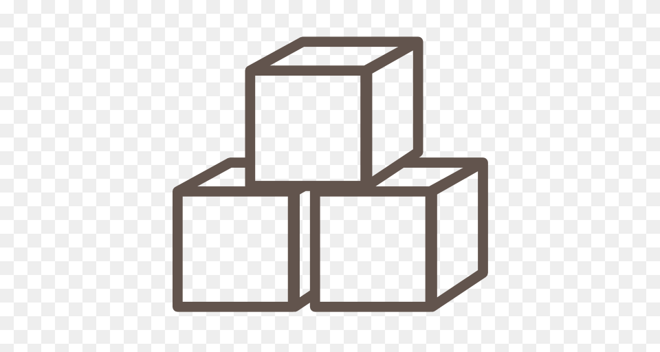 Sugar Cube Icon Of Iconset For Coffee Store Icons, Paper, Box Free Png Download