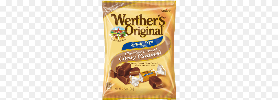Sugar Chocolate Chewy Caramels Werther39s Original Sugar Chewy Caramels Chocolate, Dessert, Food, Sweets Free Transparent Png