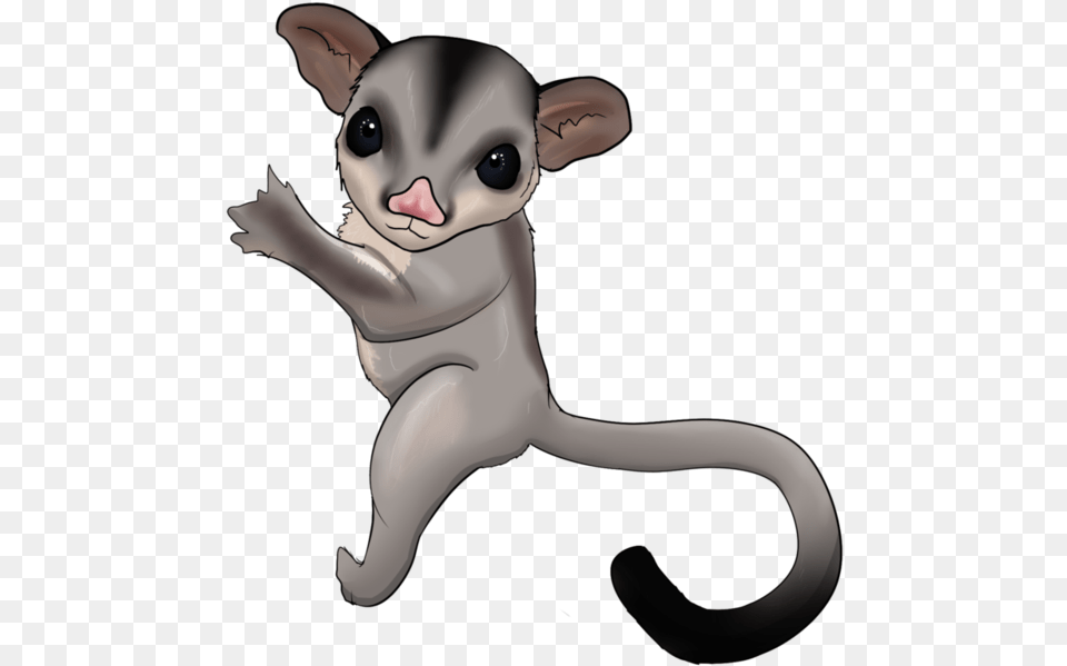 Sugar Glider Cartoon Transparent, Animal, Mammal, Canine, Dog Png Image