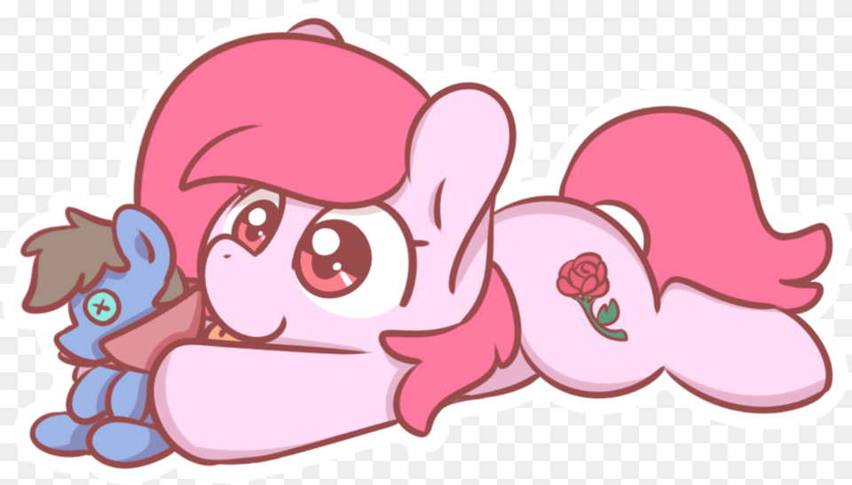 Sugar Morning Chibi Cute Earth Pony Female Laying Cartoon, Baby, Person Png