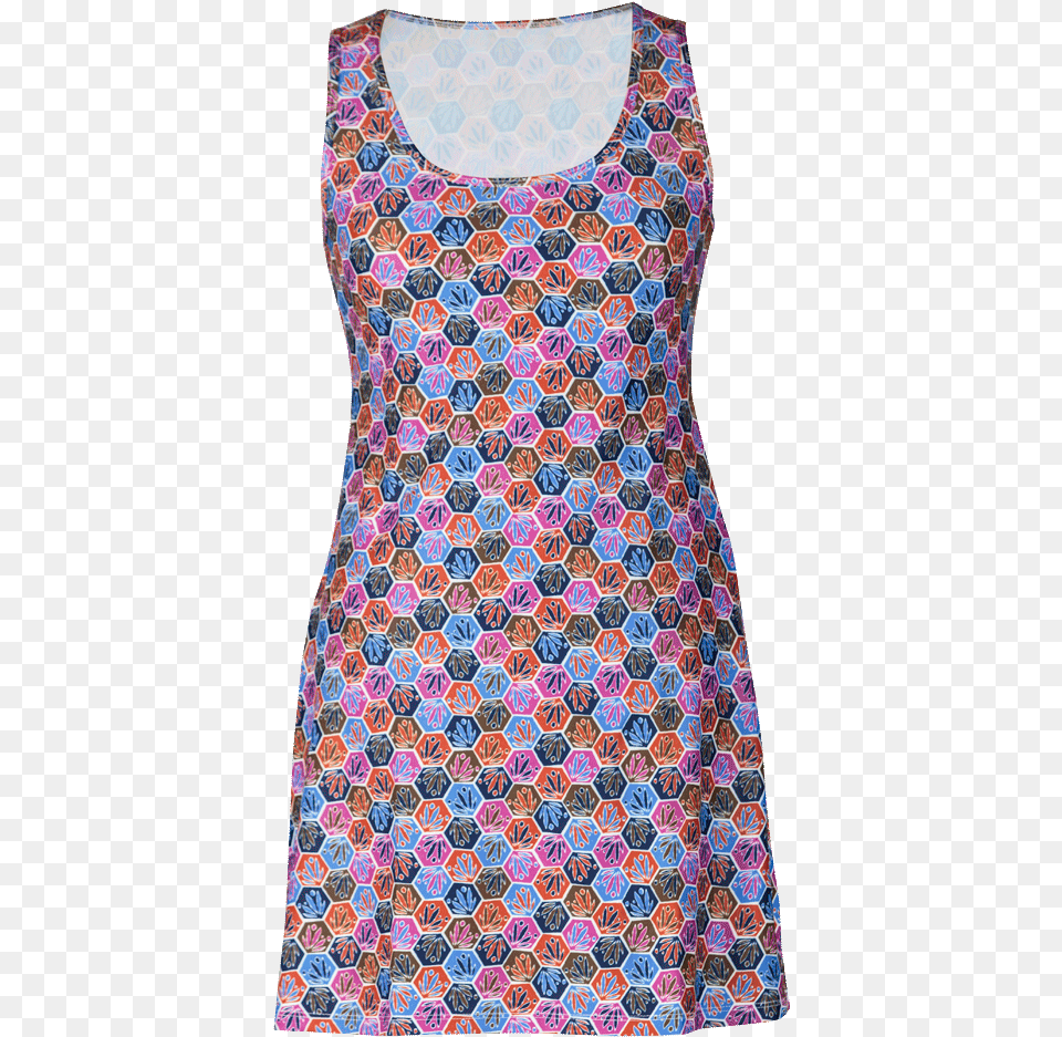 Sugar Nuu Muu Scoop Pocket Exercise Dress Running, Blouse, Clothing, Pattern, Coat Free Png