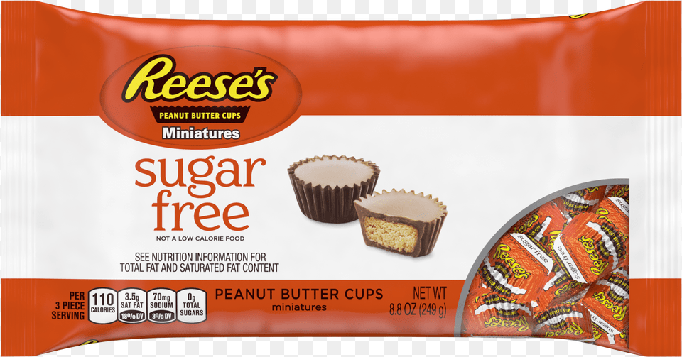 Sugar Peanut Butter Cups Chocolate Candy Sugar Reese39s Peanut Butter Cups Philippines, Food, Sweets, Advertisement Free Png Download