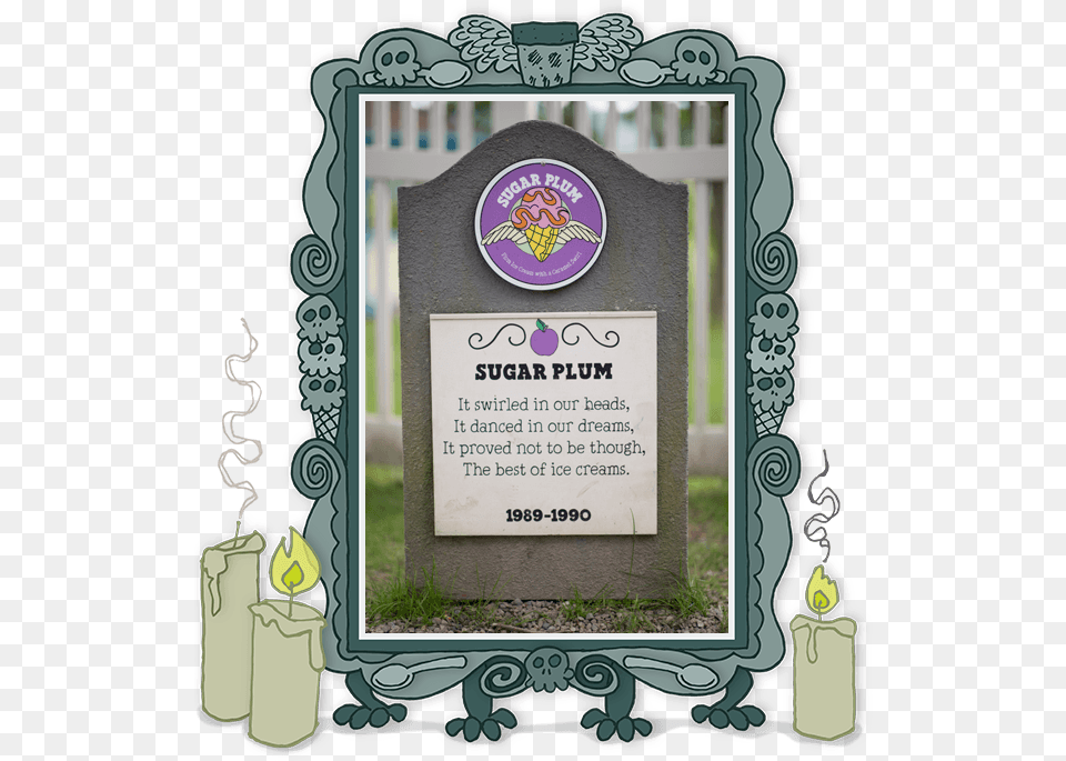 Sugar Plum Detail Oh Pear Ben And, Tomb, Gravestone Png Image