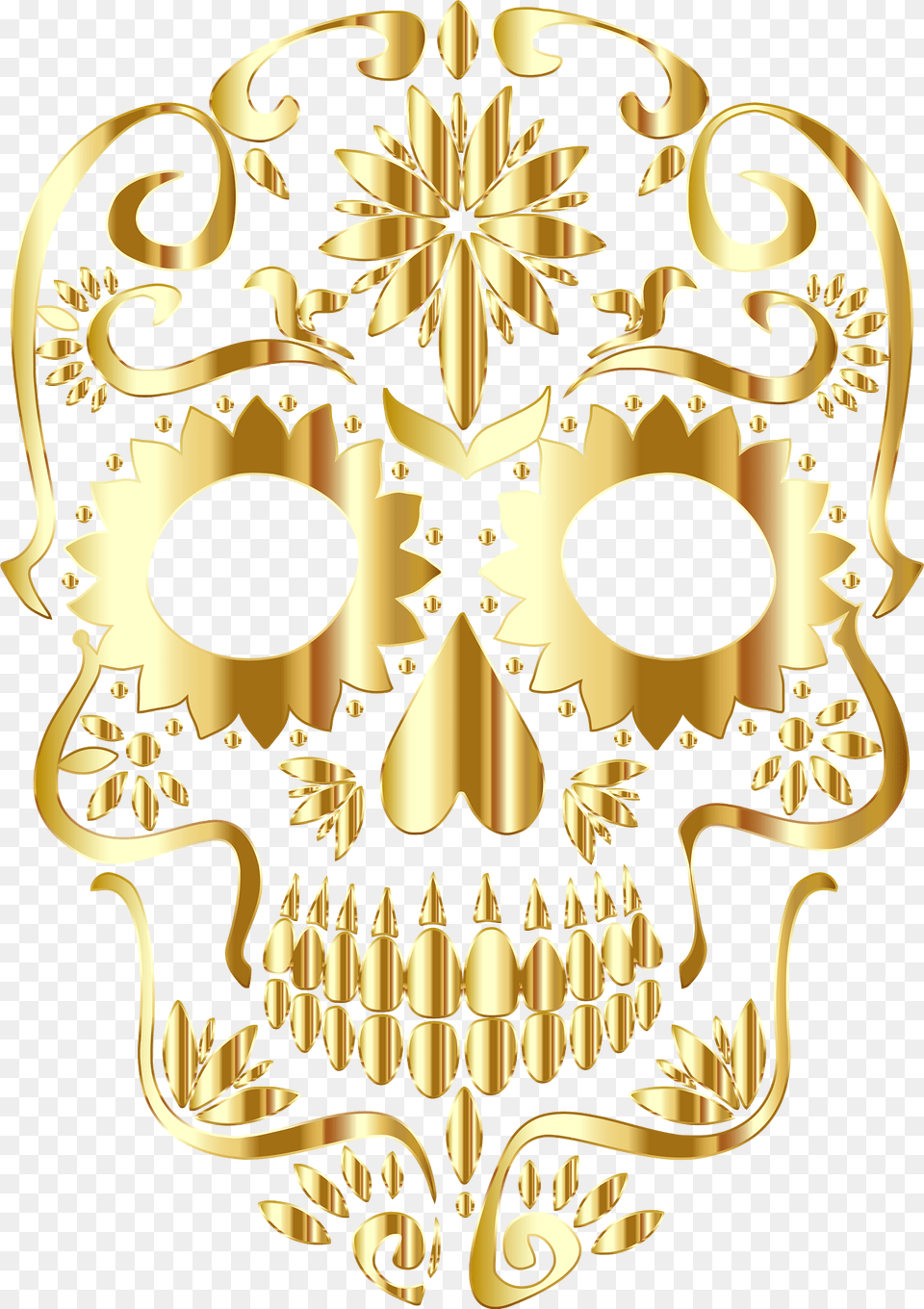 Sugar Skull Clipart, Cross, Symbol, Carnival Png
