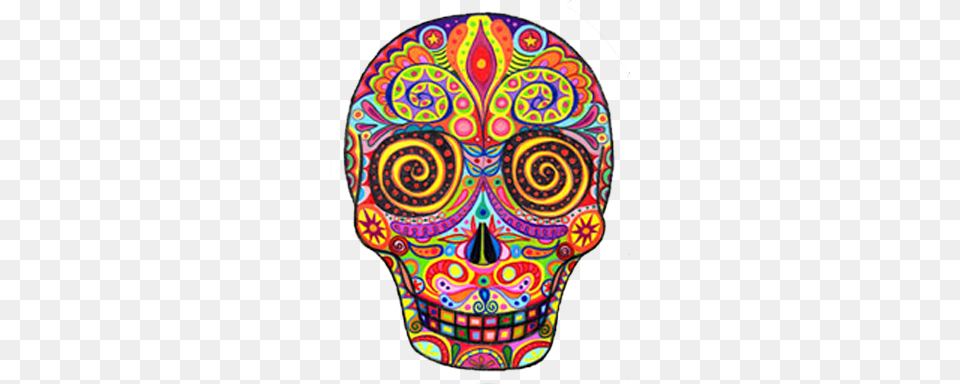 Sugar Skull Sugar Skulls Day Of The Dead Art Day, Doodle, Drawing, Pattern, Clothing Free Png