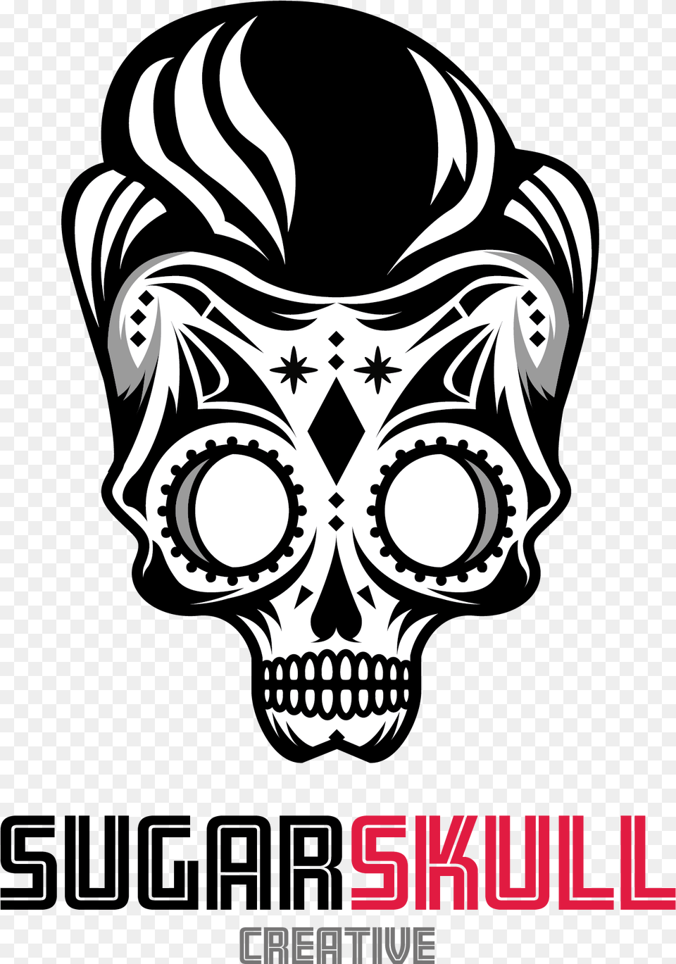 Sugar Skulls Creative, Stencil, Advertisement, Poster, Symbol Free Png