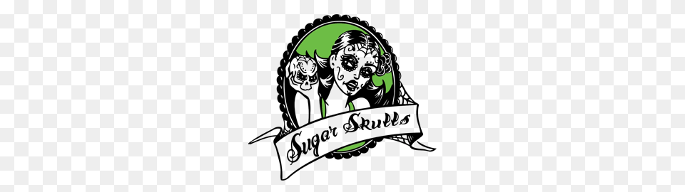 Sugar Skulls Tilted Thunder Rail Birds, Silhouette Free Png