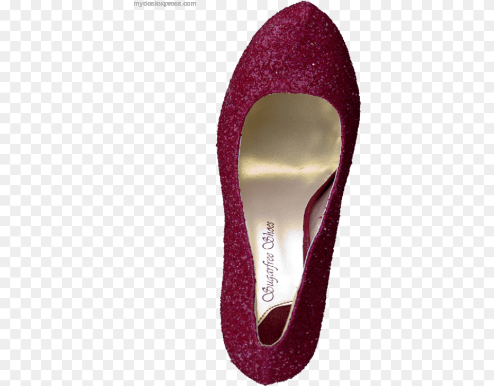 Sugarfree Shoes Siri Glitter Red Glitter Flip Flops, Clothing, Footwear, High Heel, Shoe Free Png Download