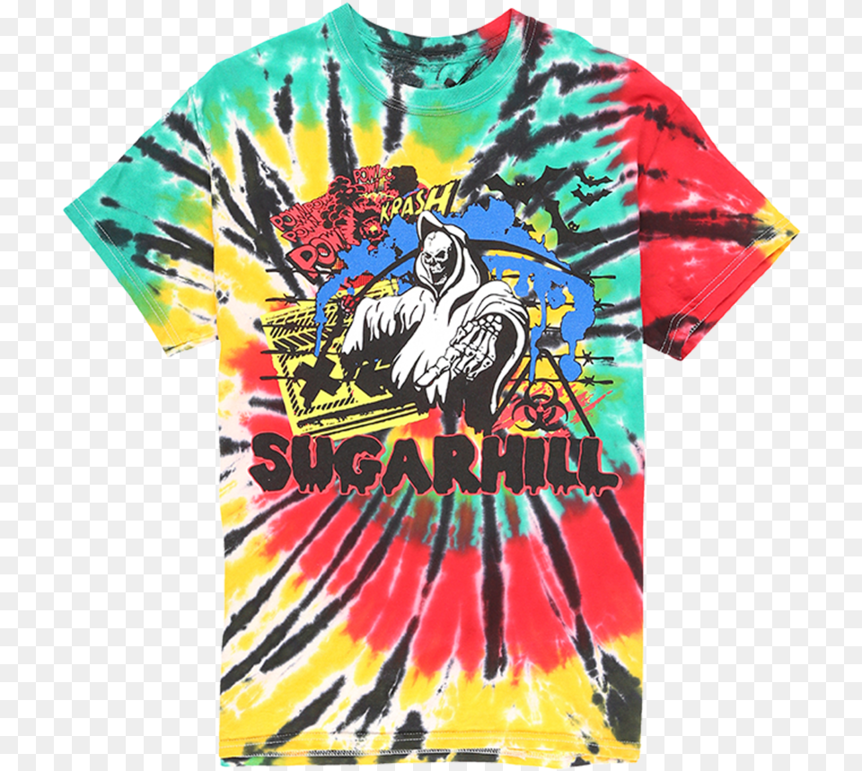 Sugarhill Reaper Bats Rasta T Shirt Fashion Design, Clothing, Dye, T-shirt, Person Free Transparent Png