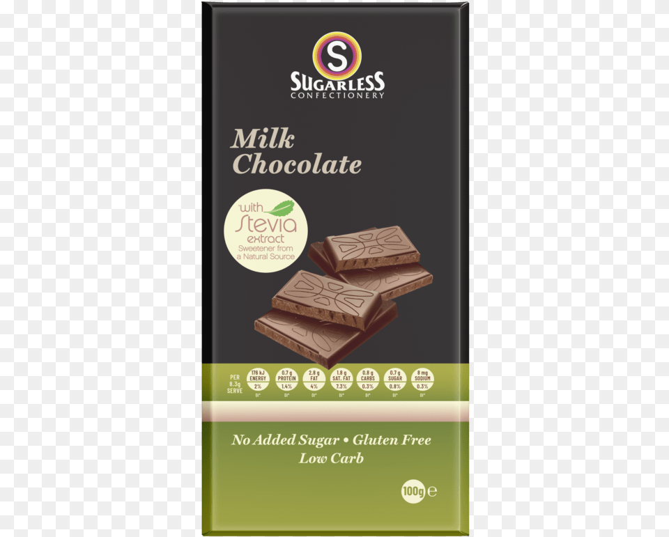 Sugarless Chocolate Stevia, Dessert, Food, Cocoa, Advertisement Free Transparent Png