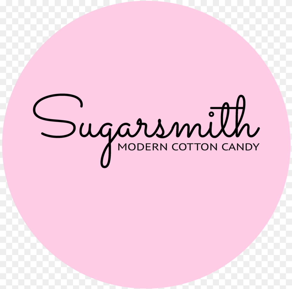 Sugarsmith Cotton Candy Circle, Text, Handwriting, Astronomy, Moon Free Png