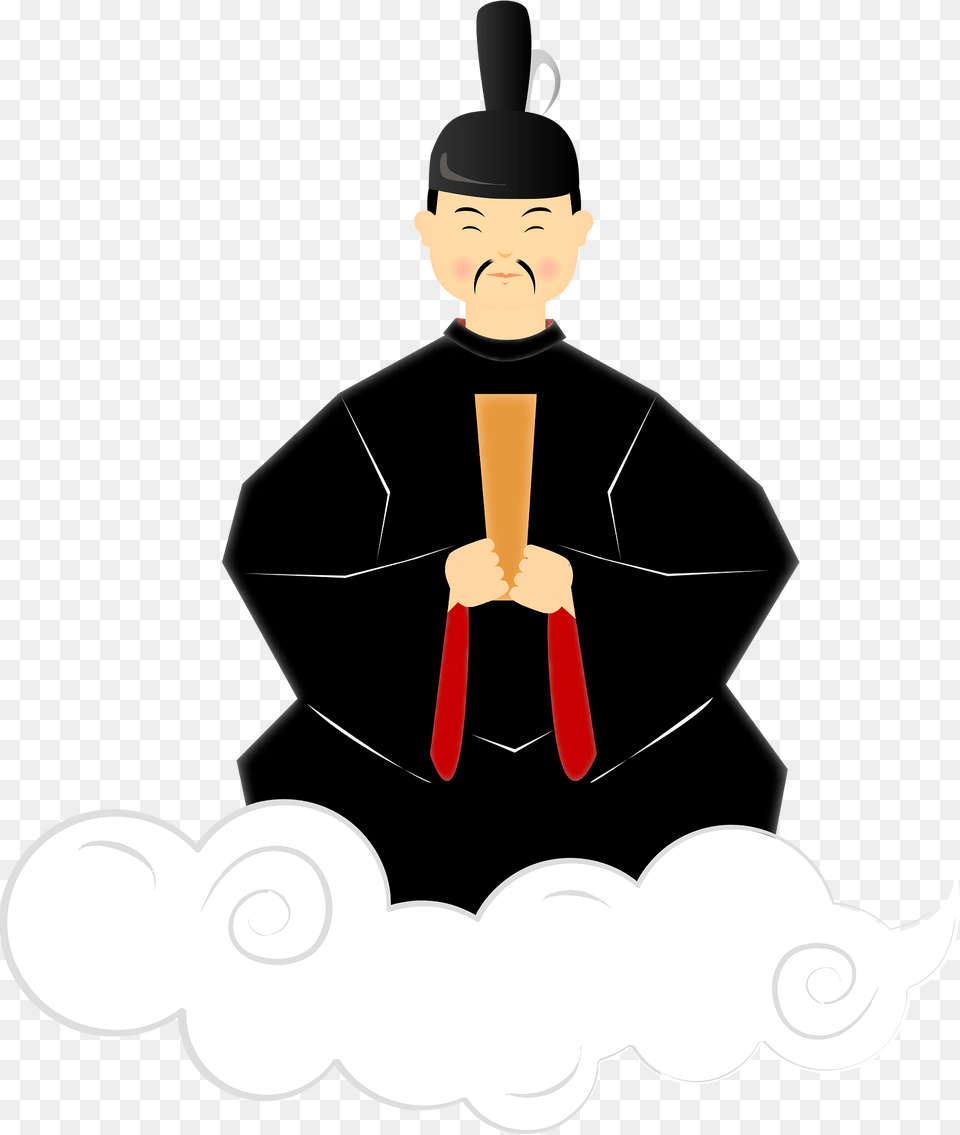 Sugawara No Michizane Clipart, People, Person, Face, Head Free Png Download