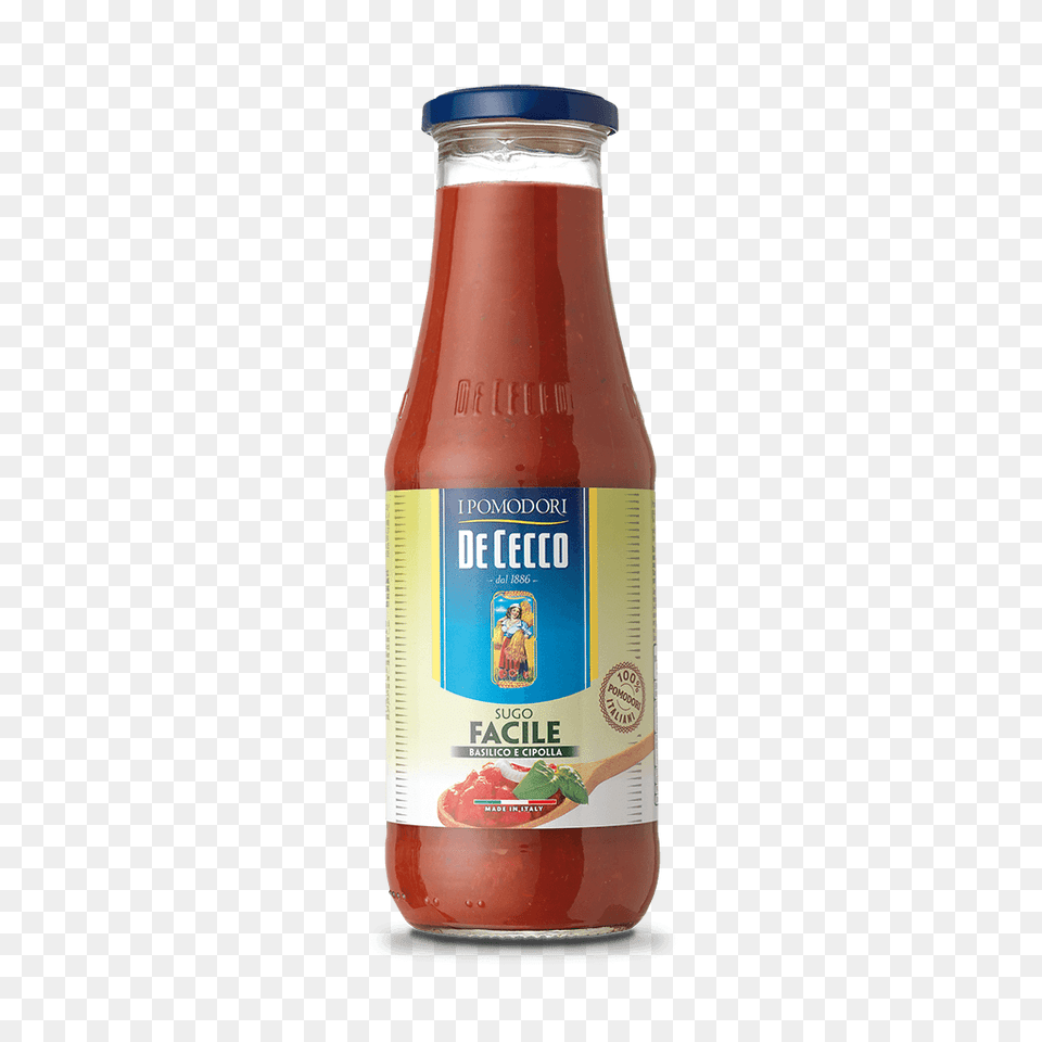 Sugo Facile Pasta De Cecco, Food, Ketchup Free Png