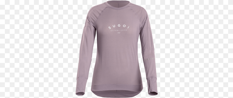 Sugoi Women39s Coast Long Sleeve Purple Fog Origin Women39s Coast Long Sleeve, Clothing, Long Sleeve, Shirt, T-shirt Free Transparent Png