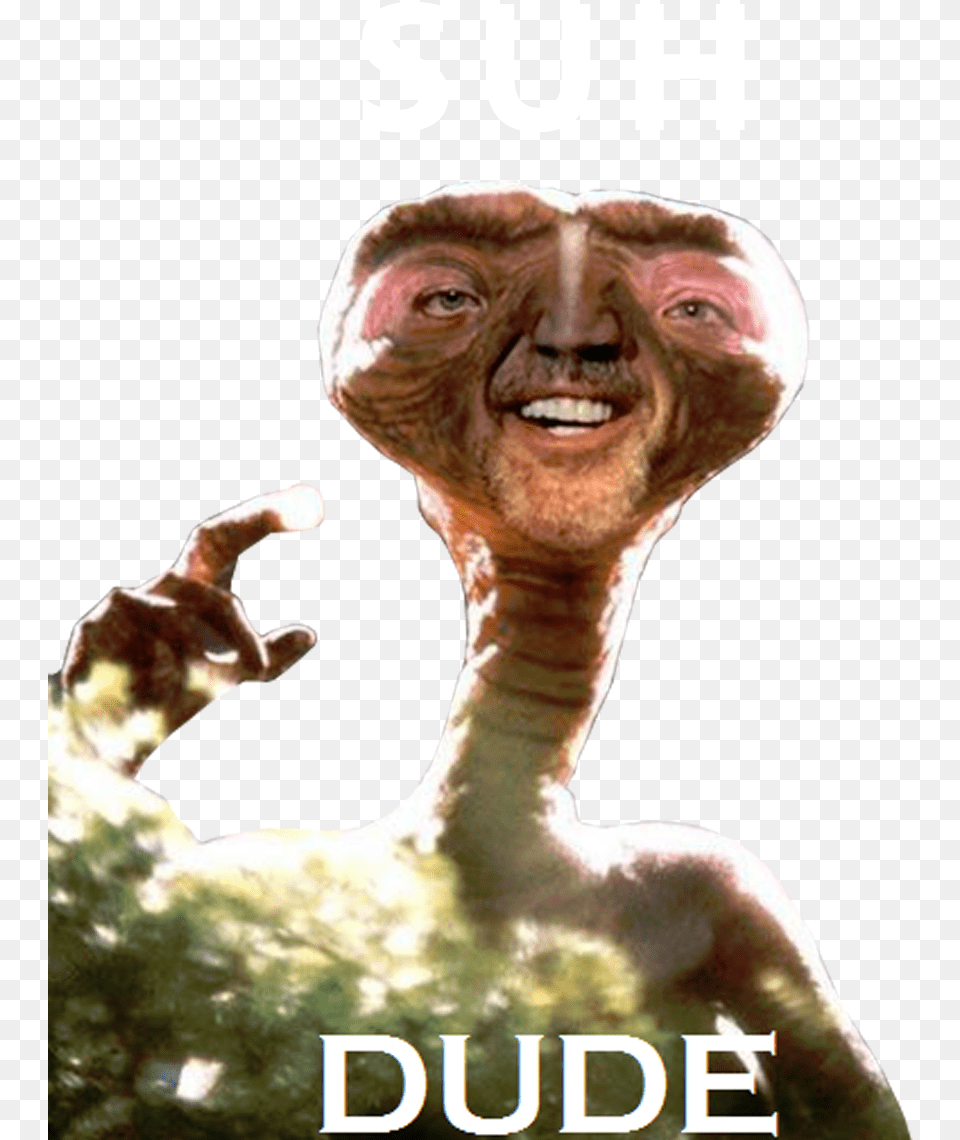 Suh Dude Filter Im So Fucking High Et, Alien, Adult, Male, Man Png