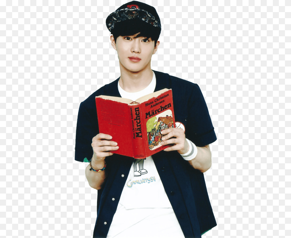 Suho Exok, Baseball Cap, Book, T-shirt, Cap Free Png