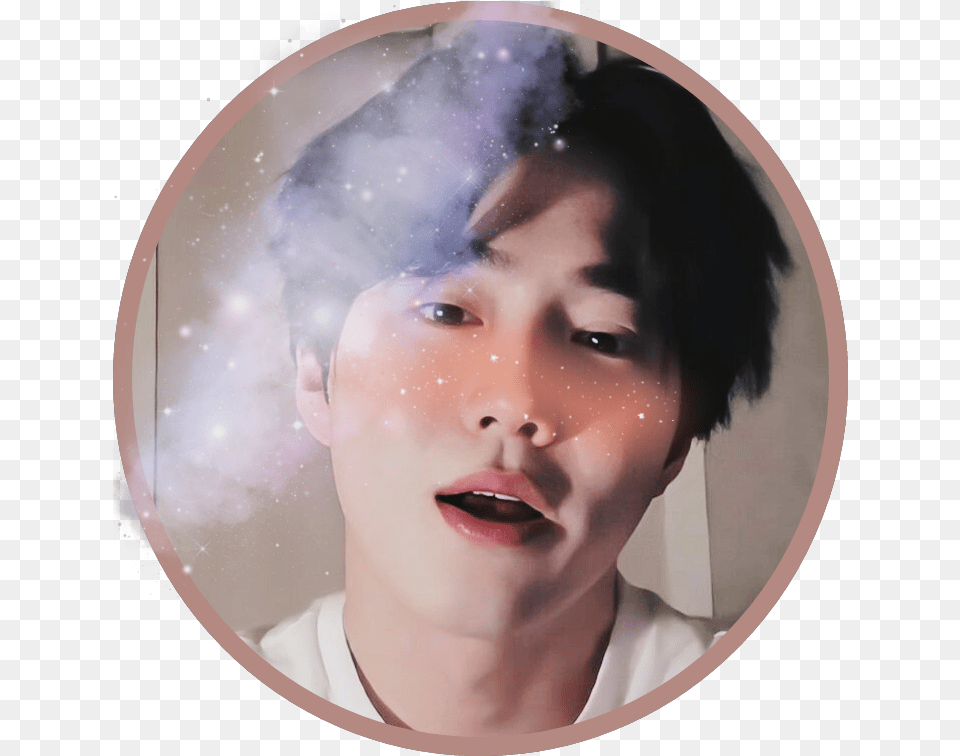 Suho Icon Kpop Sticker Hair Design, Portrait, Face, Photography, Head Free Png Download