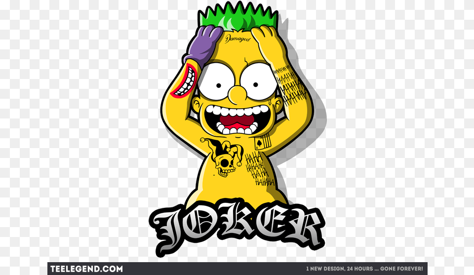 Suicide Bart Bart Joker, Sticker, Baby, Person, Face Free Png Download