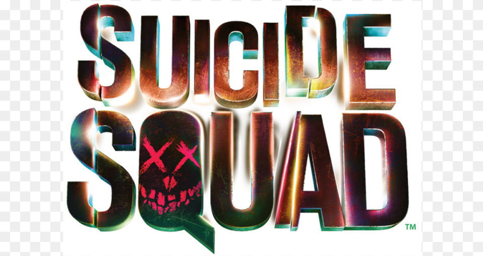 Suicide Squad Film Logo, Text, Number, Symbol, Smoke Pipe Png Image