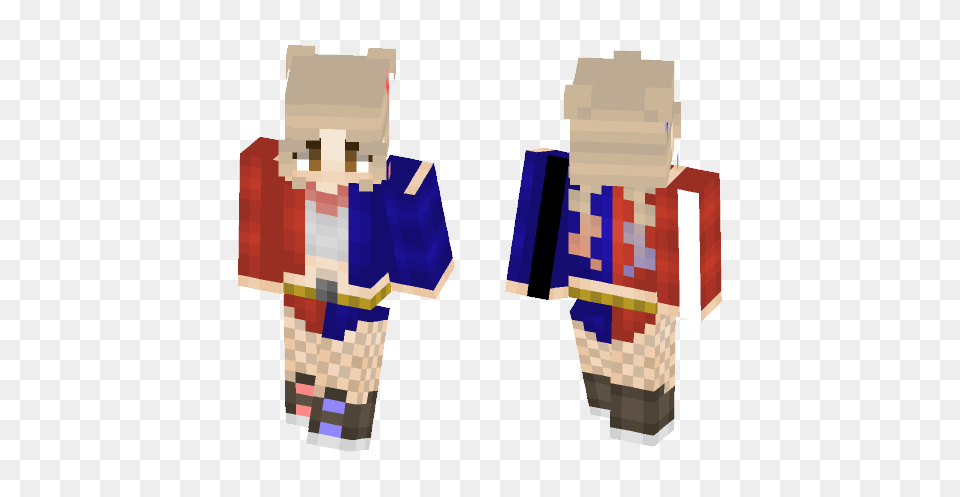 Suicide Squad Harley Quinn Minecraft Skin For, Person, Nutcracker Free Transparent Png