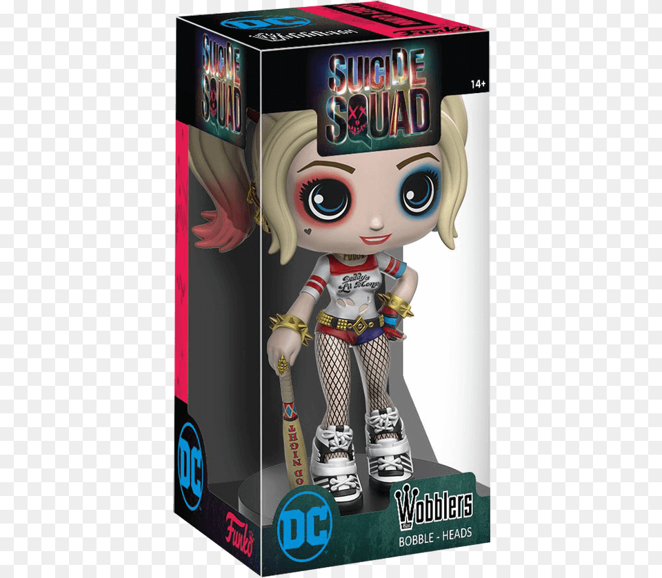 Suicide Squad Harley Quinn Wobblers Bobblehead Wacky Wobbler Harley Quinn, Person, Clothing, Footwear, Shoe Free Png