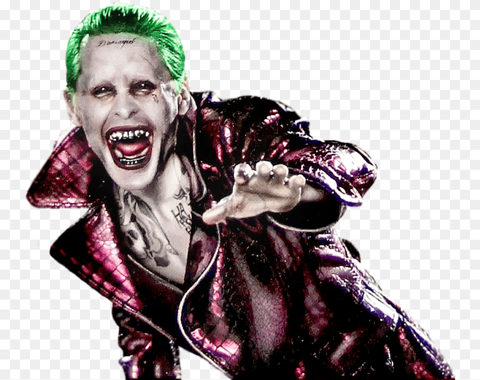 Suicide Squad Joker Background Suicide Squad Joker, Person, Clothing, Costume, Photography Free Png Download