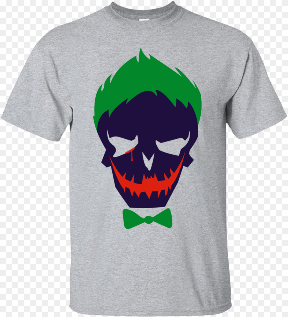 Suicide Squad Joker Shirt Cartoon Joker Poster, Clothing, T-shirt, Person Free Png Download