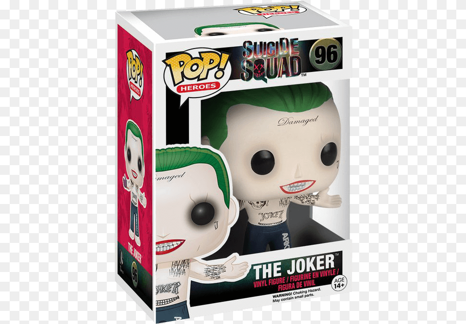 Suicide Squad Joker Shirtless Pop Figure Funko Pop Dc, Box, Toy Free Transparent Png