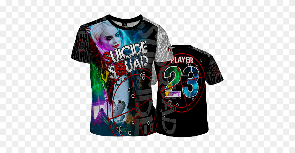 Suicide Squad Mojo Usa, Clothing, Shirt, T-shirt, Adult Free Png