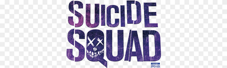 Suicide Squad Name Logo, Purple, Book, Publication, Text Free Png Download