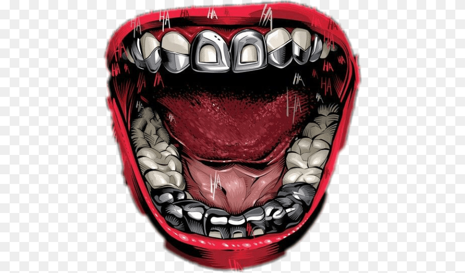 Suicidesquad Joker Harleyquinn Freetoedit Suicide Squad Jokers Lips, Body Part, Mouth, Person, Teeth Free Png Download