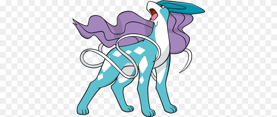 Suicune Has Been Moved From Sm Ru Pokemon Suicune, Cartoon, Art Free Png
