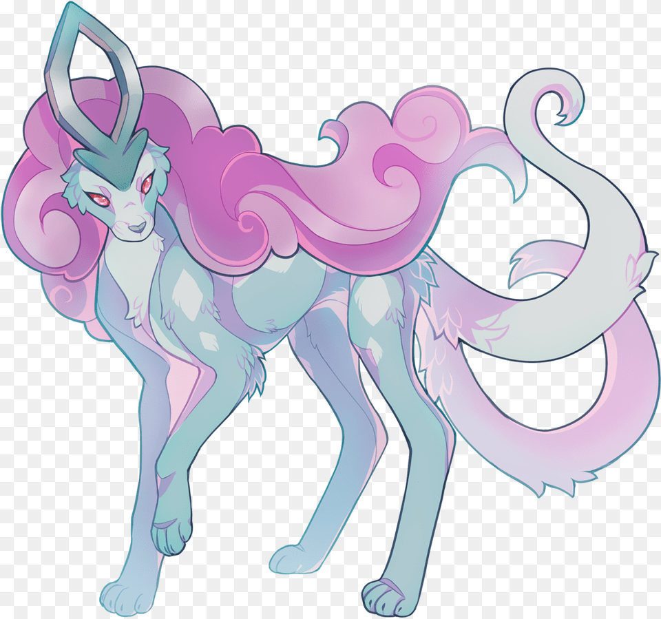 Suicune Is So Regal And I Love Her Mythical Creature, Art, Graphics, Book, Comics Free Png Download