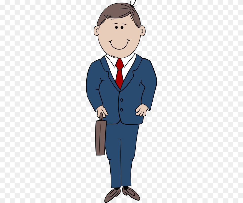 Suit Clipart Animated, Formal Wear, Clothing, Boy, Child Free Png Download
