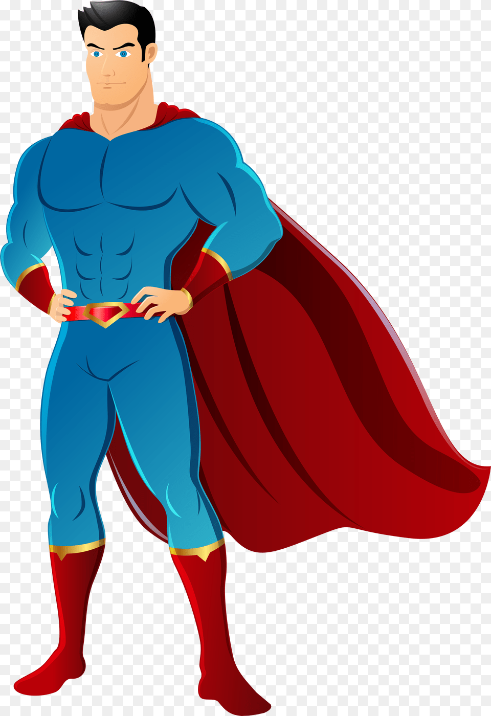 Suit Clipart Background Superhero, Book, Cape, Clothing, Comics Free Transparent Png